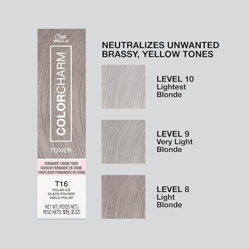 COLORCHARM Permanent Cr?me Hair Toner | Free of Animal-Derived Ingredients, Parabens Free & Gluten Free | 2 oz