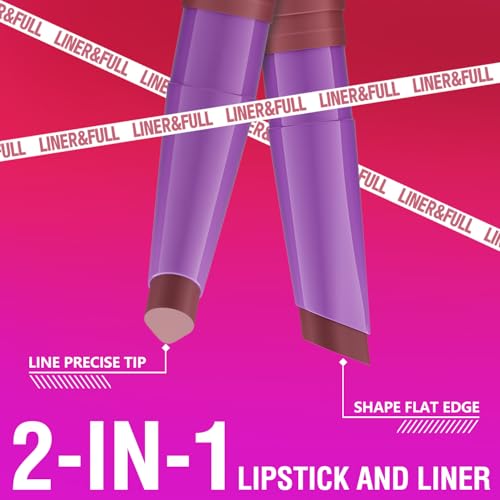 BestLand 2-in-1 Lip Crayon Set – 6 Matte Lipstick & Liner Combo