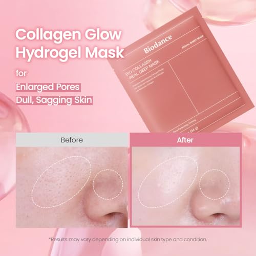 BIODANCE Bio-Collagen Deep Hydrogel Face Mask - Pack of 4