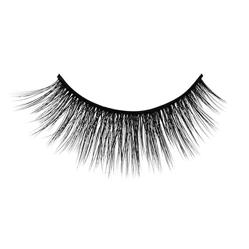 Eylure Vegas Nay Bronze Beauty False Eyelashes, Reusable, Adhesive Included, 1 Pair, Cruelty Free
