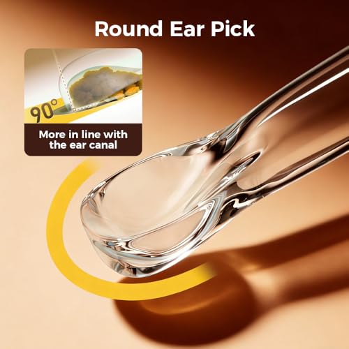 Reusable Ear Cleaning Sticks - 24 Pack Dual-Tip Sticky Swabs