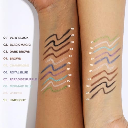 L.A. Girl Glide Gel Liner¢ç Pencil, Paradise Purple GP637 (Pack of 2)