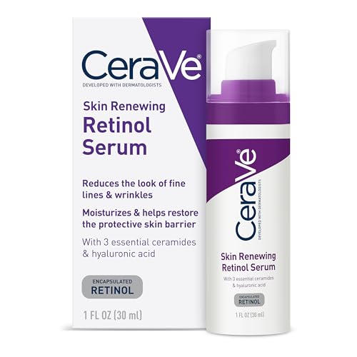 CeraVe Retinol Serum with Hyaluronic Acid & Ceramides 1 Oz