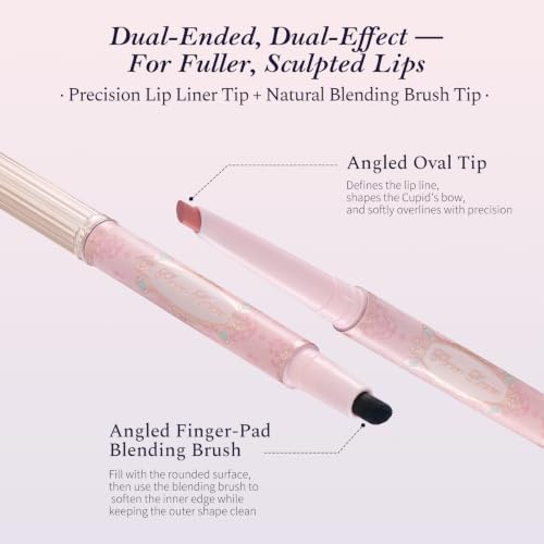 Flower Knows Knight Unicorn Lip Liner - Soft Peachy Nude