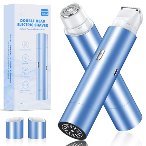 NIPOO Bikini Trimmer for Women - IPX7 Waterproof Electric Razor