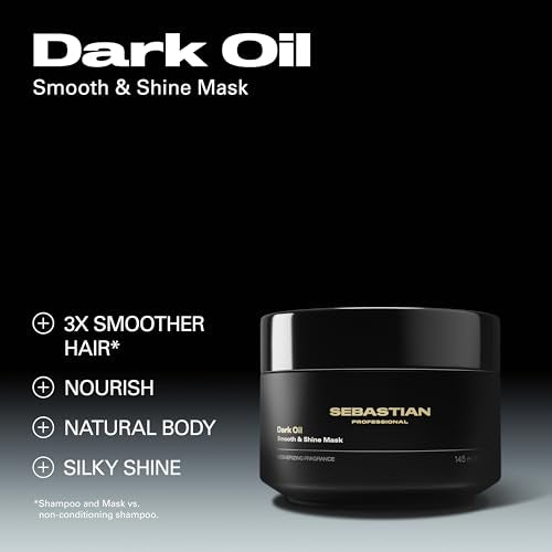 Sebastian Professional Dark Oil Hair Mask - Lightweight Nourishing Treatment