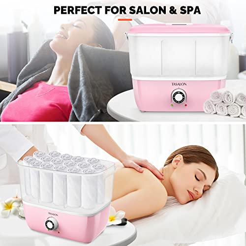 TASALON Hot Towel Steamer - 5 Minute Heat, Portable Spa Warmer
