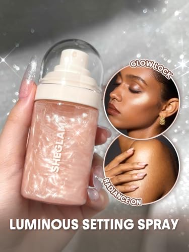 SHEGLAM Light Me Up Luminous Setting Spray - 24K Gold Infused