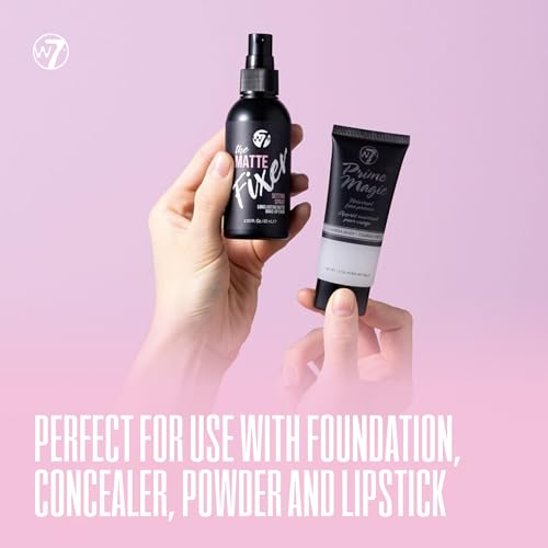 W7 Prime Magic & The Fixer Matte Primer Setting Spray Duo