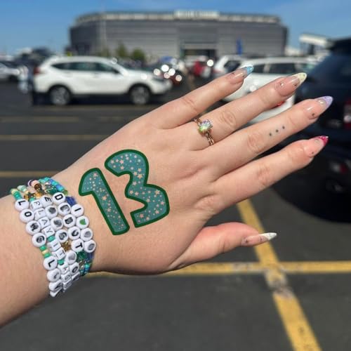 24 Glow in Dark Temporary Tattoos - 13 Birthday Party Favors