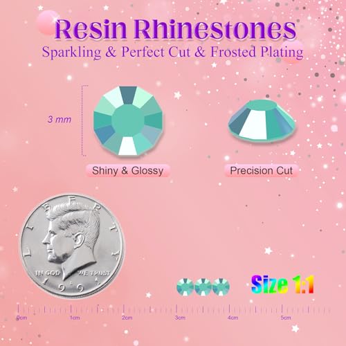 Complete Bedazzling Kit with 50000 Rhinestones & Glue Set