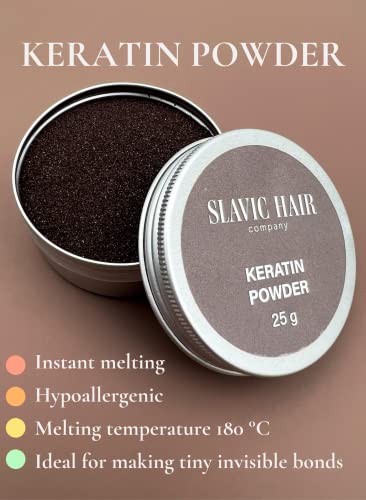 Italian Keratin Glue for Hair Extensions - Hot Fusion 0.9oz