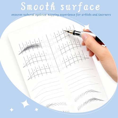Microblading Practice Skin Pad - 3pc Reusable Double-Sided