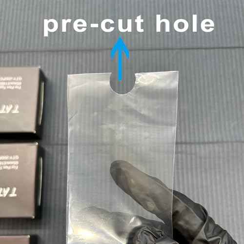 400Pcs Large Machine Pen Covers - Urknall 3"x7" Gun Covers Extra Large Tattoo Pen Sleeves Bags Big Machine Covers Transparent Tattoo Machine Covers Sleeves Tattoo Pen Covers