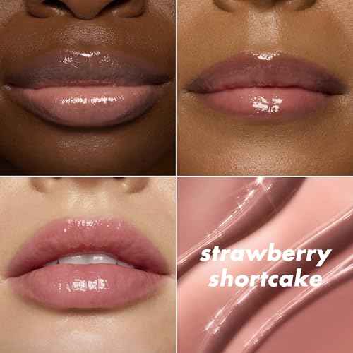 e.l.f. Glow Reviver Melting Lip Balm, Hydrating Tinted Lip Balm For A Glossy Finish & Soft, Supple Lips, Vegan & Cruelty-Free, Strawberry Shortcake