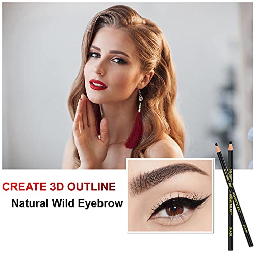 5-Piece Eyebrow Pencils Set | Waterproof Long-Lasting Makeup