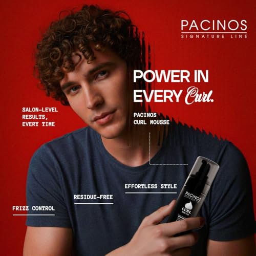 Pacinos Curl Enhancing Mousse - Light Hold Styling Foam