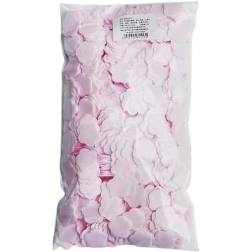 1000 Sheets Pink Portable Hand Soap Disposable Paper Soap, Travel Hiking Washing Hand Bath Toiletry Paper Soap for Kids, Women