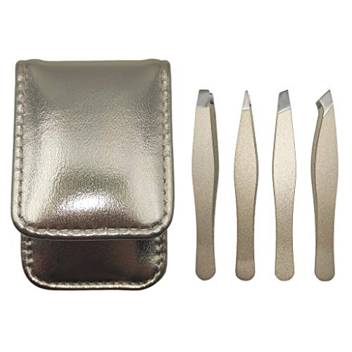 Erised's Bifrost Mini Eyebrow Tweezers Set - Precision Travel Tweezers