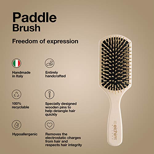 Elchim Wooden Paddle Brush