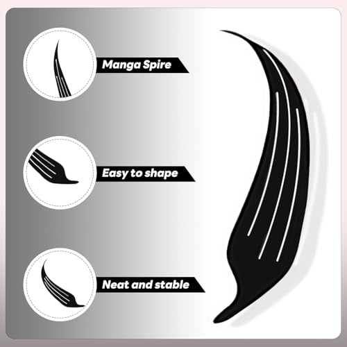 Arison Anime Lashes Premade Fans Russian Volume Natural Cat Eye