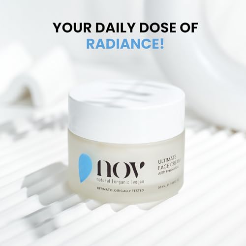 NOV Ultimate Face Cream - Face Moisturizer for Collagen Boost - Anti Aging Moisturizer Cream for Firming, Hydrating, Replenishing Skin - 1.69 oz