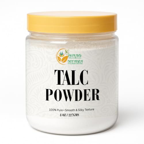 Herbs Botanica Talcum Powder 8 oz - Unscented Body Powder