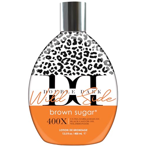 Brown Sugar 400X Wild Bronzer Dark Tanning Lotion 13.5 fl oz
