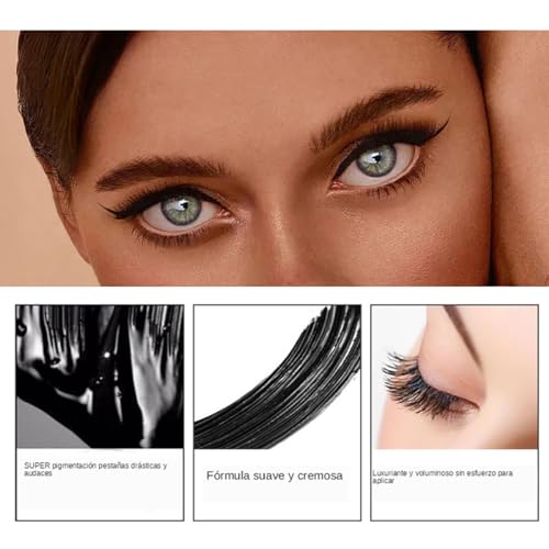 4D Silk Fiber Lash Mascara Waterproof Smudge-Proof (4 Pack)