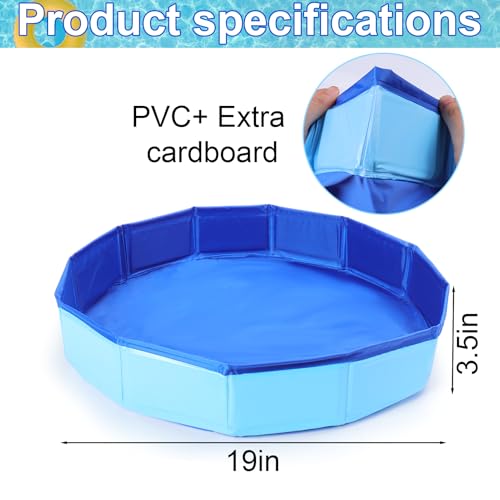 Portable Foldable Pool Foot Bath for Clean Feet - 19 Inch