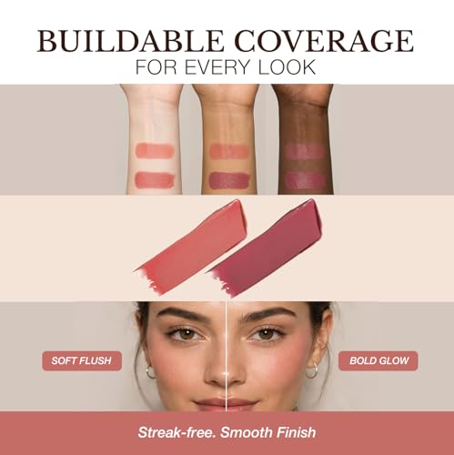 Bellapierre Hydrating Blush Stick – Cream-to-Powder Cheek Color
