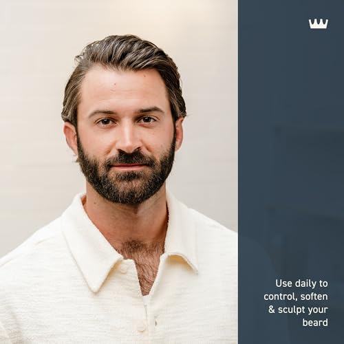 Cremo Beard & Scruff Cream, Palo Santo (Reserve Collection), 4 oz - Soothe Beard Itch, Condition and Offer Light-Hold Styling for Stubble and Scruff