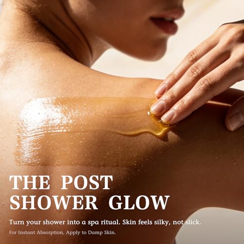 Desert Silk Body Firming Oil for Women ? Dual-Phase Technology for Instant After-Shower Absorption, 72H Glow & Firming Moisturizing Formula with 6 Botanical Oils, 3% Cactus Fruit & HA (3.38 fl oz)