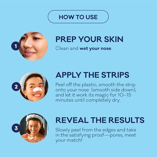 Bioré Blackhead Remover Strips - Deep Pore Cleansing, 14 Count