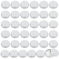Moretoes 36 Pack 2oz Aluminum Tins with Screw Lids