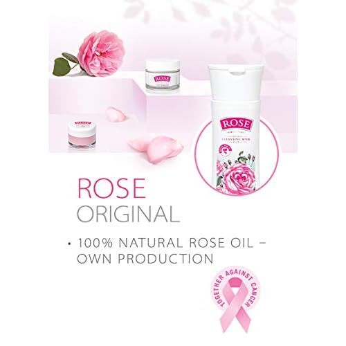 Bulgarian Rose Body Butter with Natural Rose Oil, Nourishing & Moisturizing, Hydrating Skin Care, Rejuvenating Body Lotion