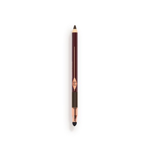 Charlotte Tilbury Rock 'N' Kohl Eyeliner Pencil - Waterproof Eyeliner with a Precision Smudger Tip - Infused with an Enhanced Kajal Formula for Sultry, Smokey Eyes - Barbarella Brown