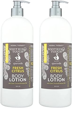 Soothing Touch, Fresh Citrus Body Lotion, 32 oz (Pack of 2)