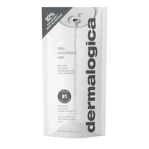 Dermalogica Daily Microfoliant, Face Exfoliator Scrub Powder with Salicylic Acid and Papaya Enzyme, Achieve Brighter, Smoother Skin Daily