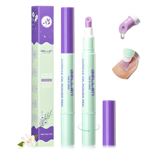 GELLEN Cuticle Pusher Oil Pen 2-Pack | Ceramic Nail Care Tool