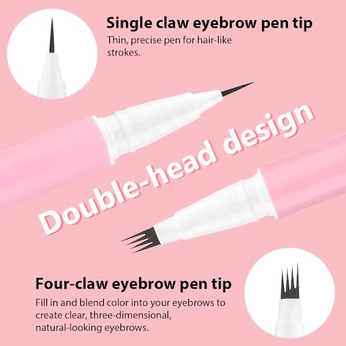 evpct Dual-Ended Microblading Eyebrow Pen - 2Pc Set