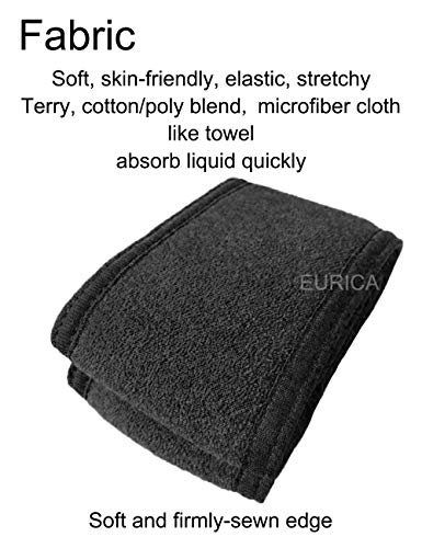 Spa Headband Wrap 5-Pack - Adjustable Terry Cloth Hair Band