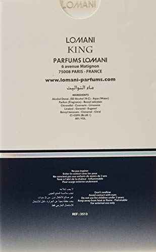 Lomani Lomani Lomani king by lomani for men - 3.3 Ounce edt spray, 3.3 Ounce