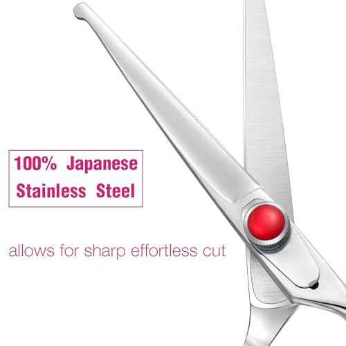 6" Kids Hair Cutting Scissors Shears Safety Rounded Tips Kids Haircut Scissors for Children Baby Toddler Girls Boys Japanese Stainless Steel Silver Christmas Thanksgiving Gift Dragon Creek