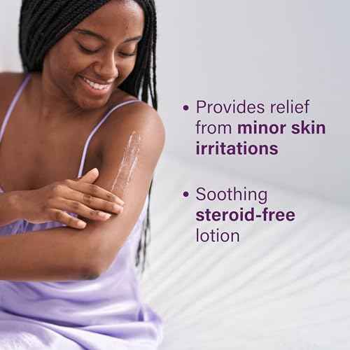 Sarna Sensitive Anti-Itch Lotion, Steroid-Free, Fragrance-Free, Vegan, Hypoallergenic, National Eczema Association Accepted, 1% Pramoxine Hydrochloride, 12 oz