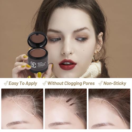 SOVONCARE Hairline Powder - Root Touch Up & Gray Hair Concealer