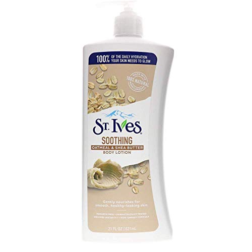 Saint Ives St. Ives Body Lotion, Oatmeal and Shea Butter, 21 oz (Pack of 4) (B07CL15SCQ)