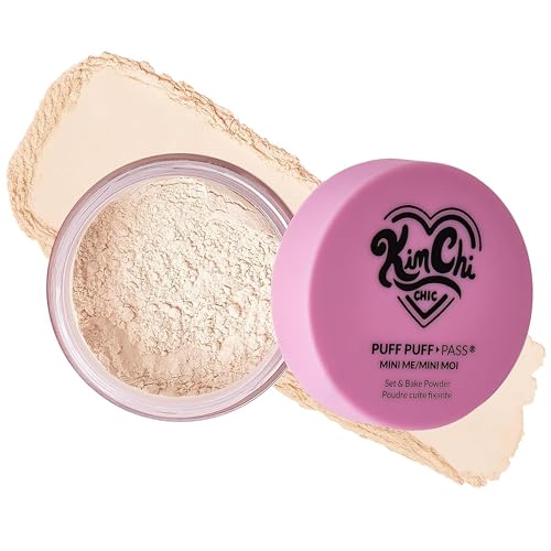 KimChiChic Puff Puff Pass Setting Powder, Banana 0.17oz
