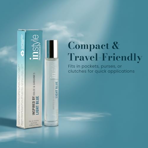 Instyle Fragrances Light Blue Inspired Rollerball Perfume for Women