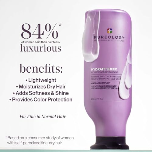 Pureology Hydrate Sheer Conditioner | Lightweight Hydrating Conditioner